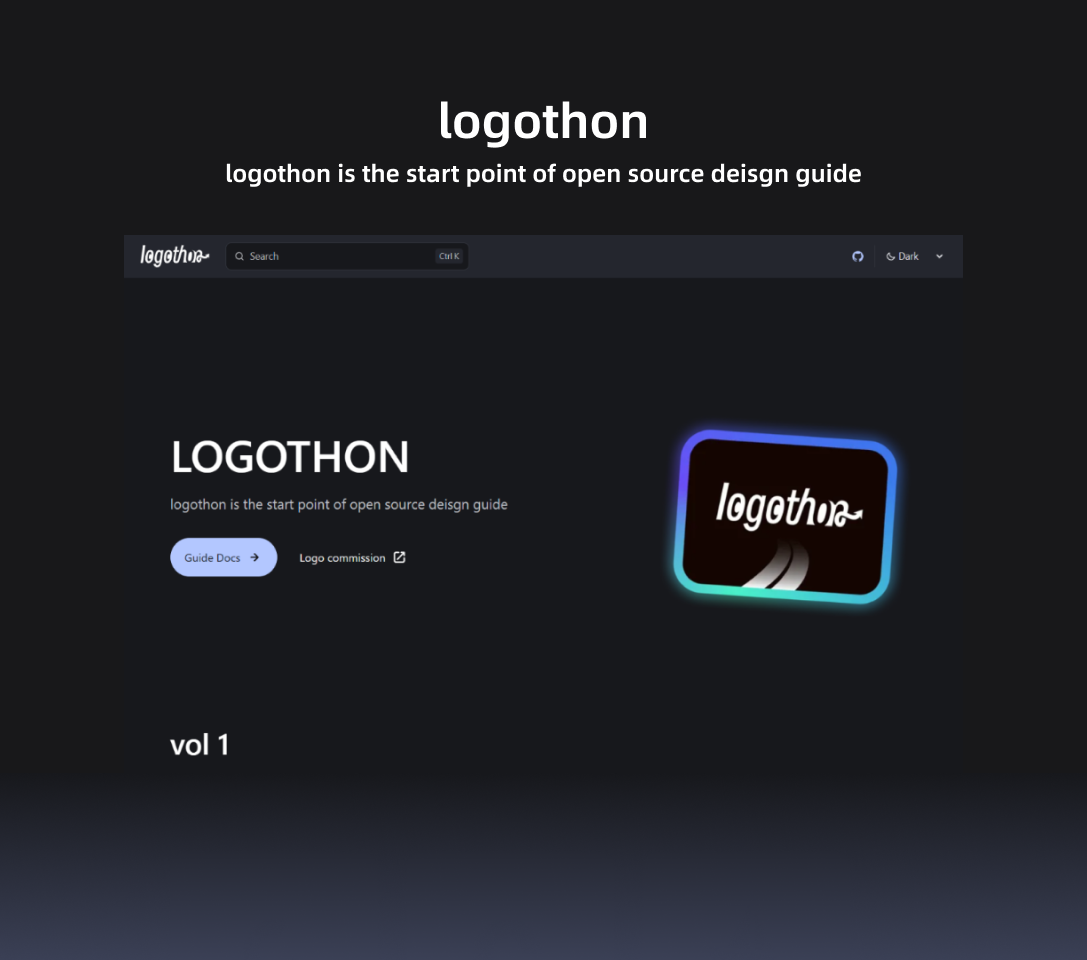 cover preview of logothon website